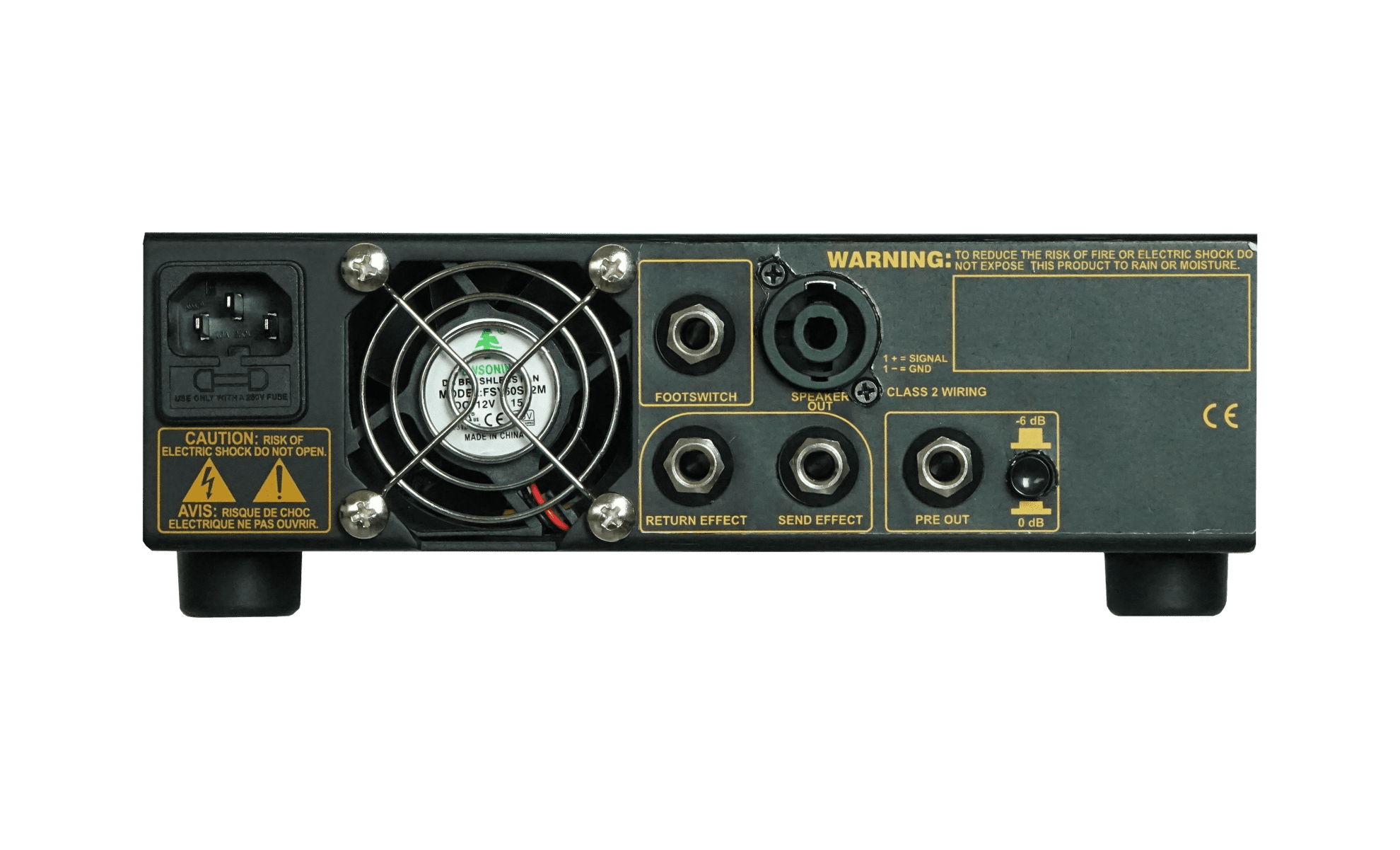 TETE D'AMPLI GUITARE DV MARK DV LITTLE GH TUBE – Image 2
