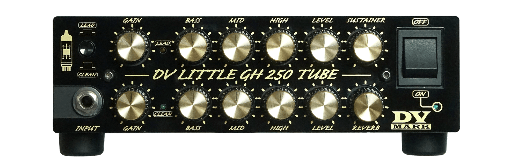 TETE D'AMPLI GUITARE DV MARK DV LITTLE GH TUBE