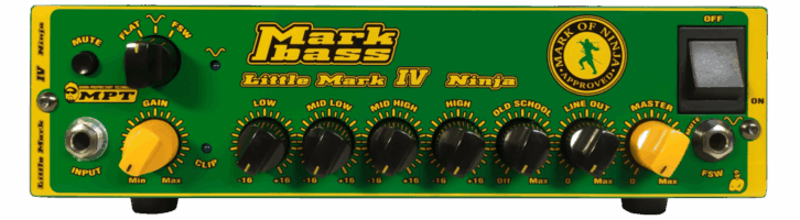 TETE D'AMPLI BASSE 1000w LITTLE MARK IV NINJA