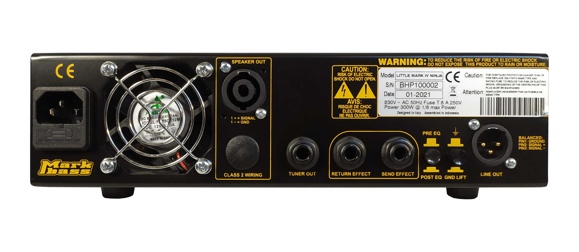 TETE D'AMPLI BASSE 1000w LITTLE MARK IV NINJA – Image 2