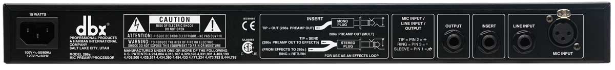 PREAMPLIFICATEUR MICRO ET PROCESSEUR DBX286 S – Image 2