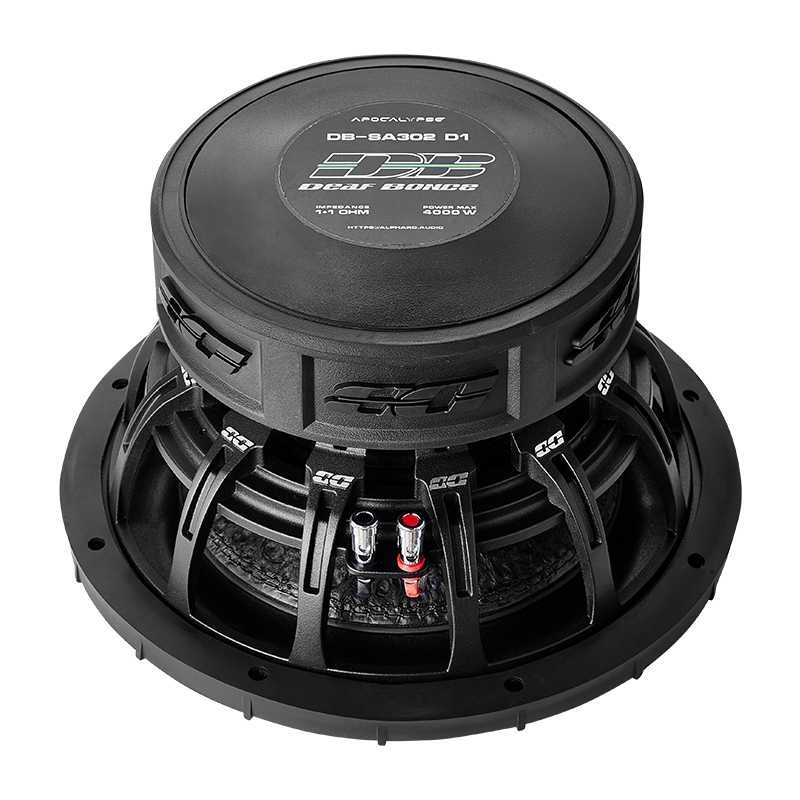 SUBWOOFER Deaf Bonce Apocalypse DB-SA302 D1 2000 WRMS, 2x0.9 Ohm – Image 2