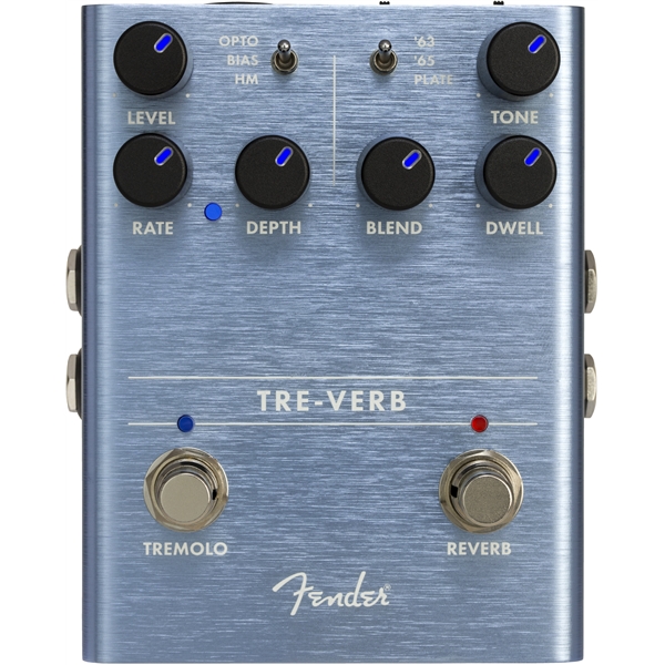 PEDALE D'EFFET FENDER TRE-VERB