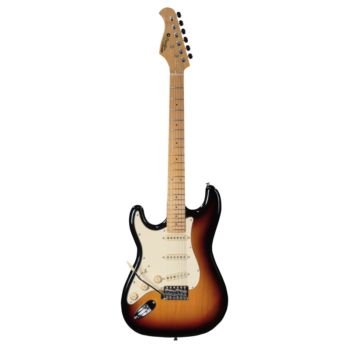 GUITARE ELECTRIQUE GAUCHER PRODIPE ST80 MA SUNBURST