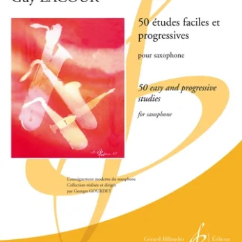 50 ÉTUDES FACILES ET PROGRESSIVES VOL.1